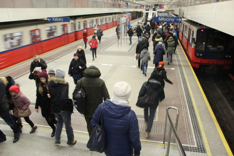 Metro dojedzie tylko do stacji Wilanowska